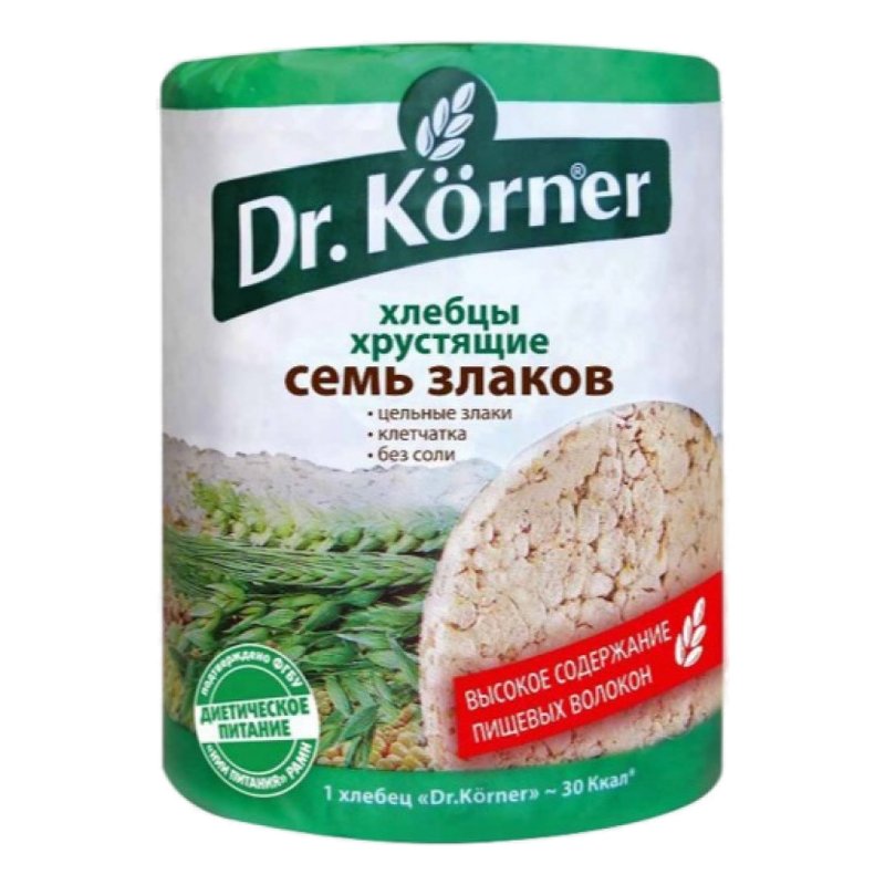 Хлебцы Dr.Korner семь злаков 100г