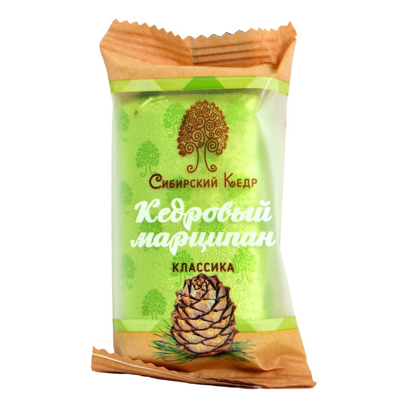 Конфета Сибирский Кедр Кедровый марципан 40г