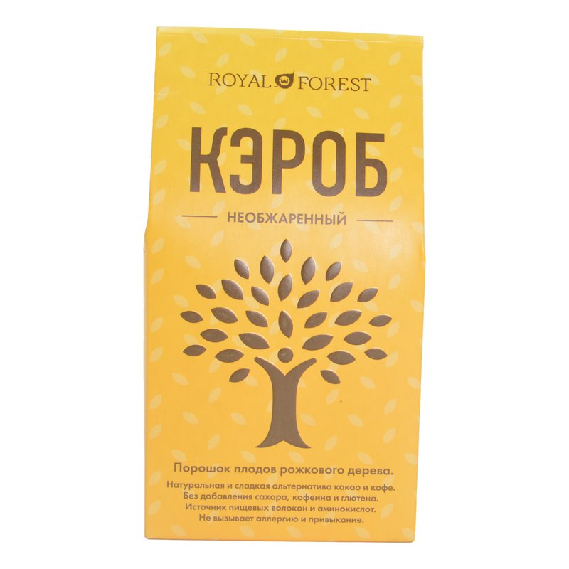 Кэроб Роял Форест необжаренный 100г порошок