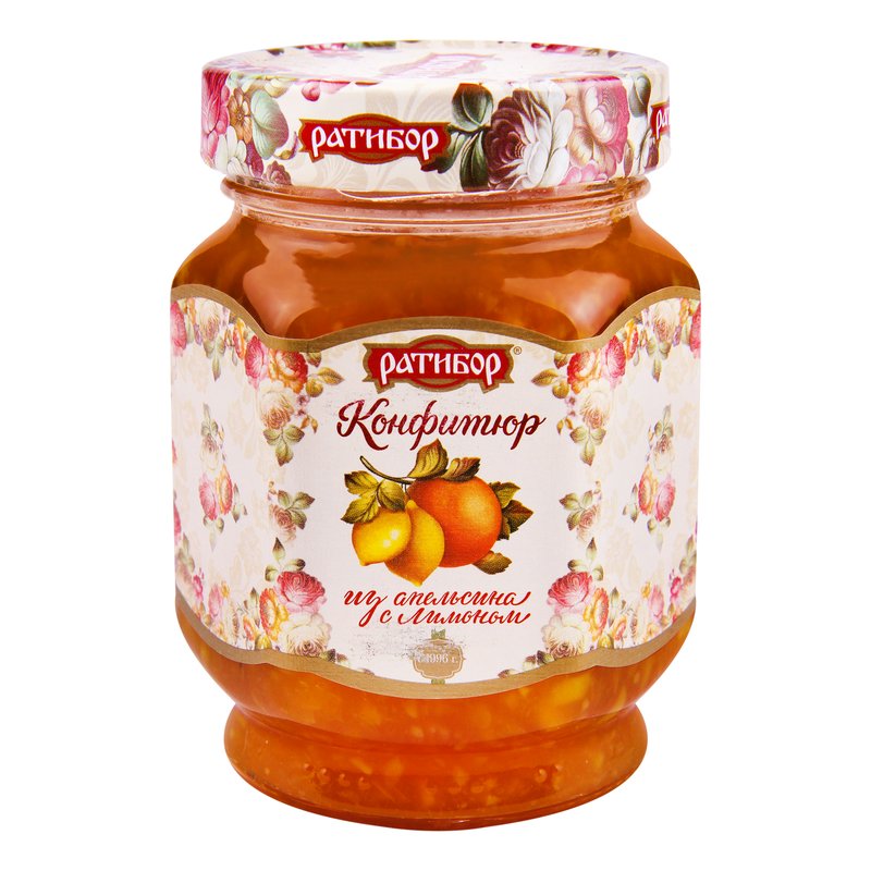 Конфитюр Ратибор из апельсина с лимоном 350г