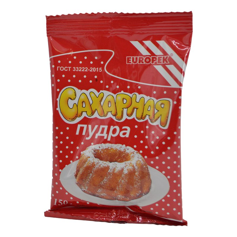 Пудра Европек сахарная 150г