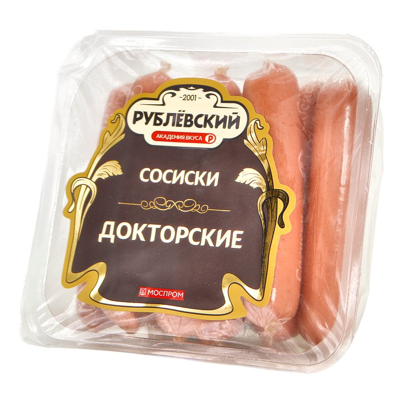 Сосиски Рублевский Докторские 430г
