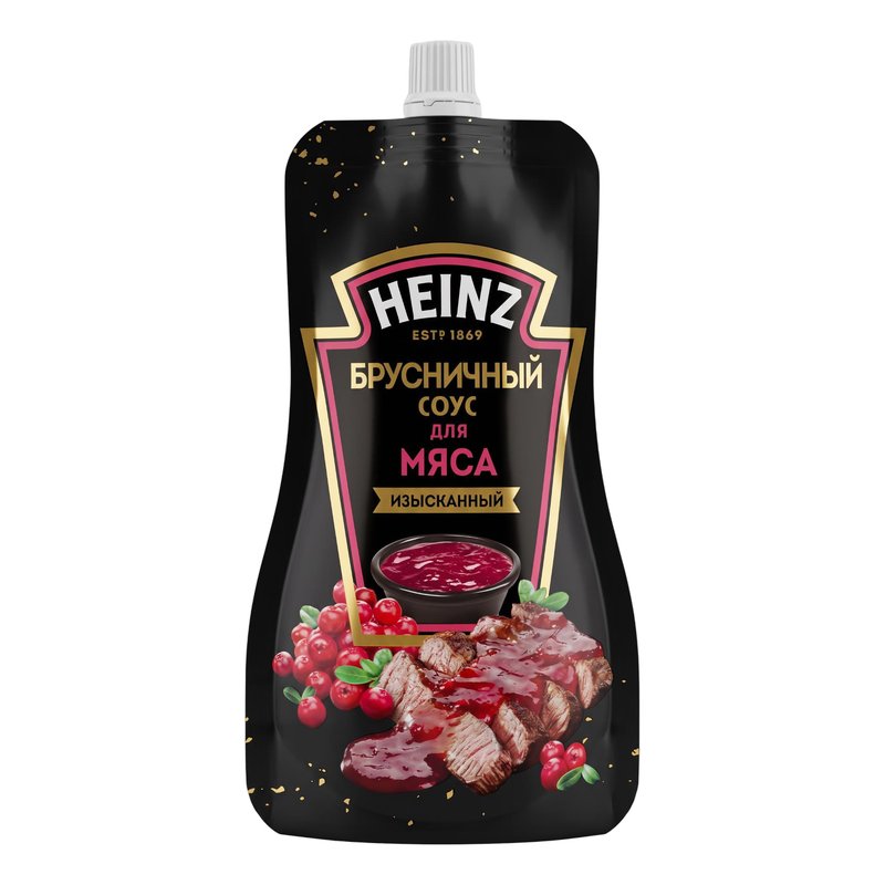 Соус Хайнц брусничный 200г дой-пак