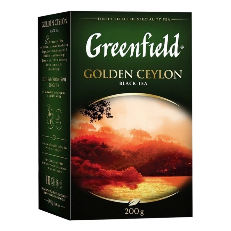 Чай Гринфилд голден цейлон черный 200г