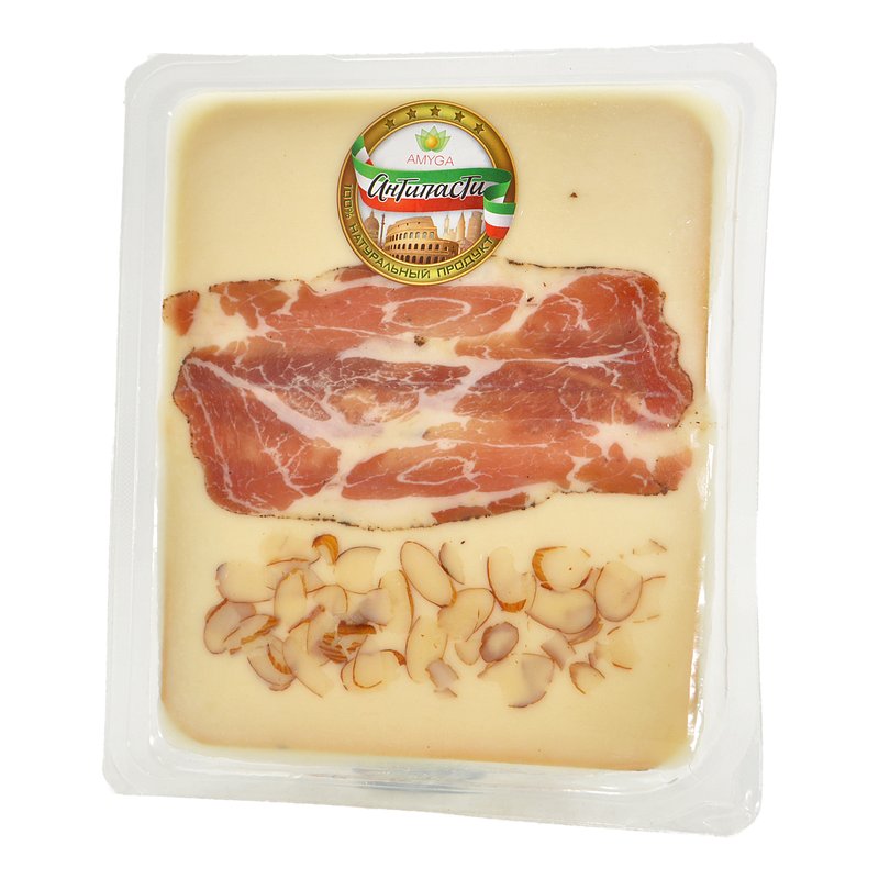 Сыр Амига Антипасти гурмэ шейка-миндаль 100г