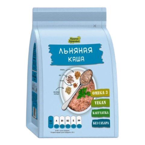 Каша Компас Здоровья льняная 250г