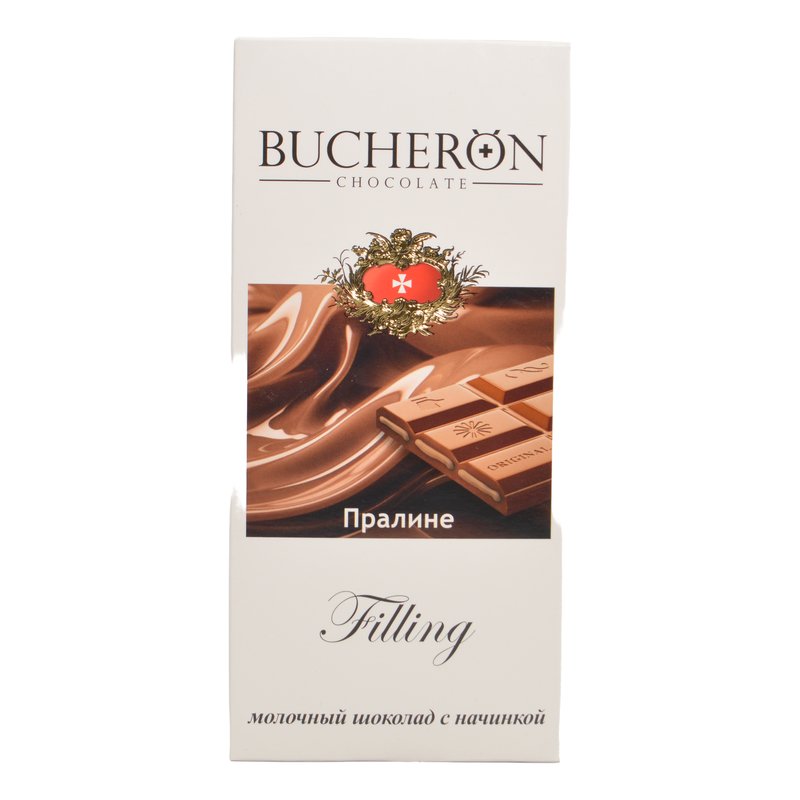 Шоколад Бушерон Филлинг молочный пралине 85г