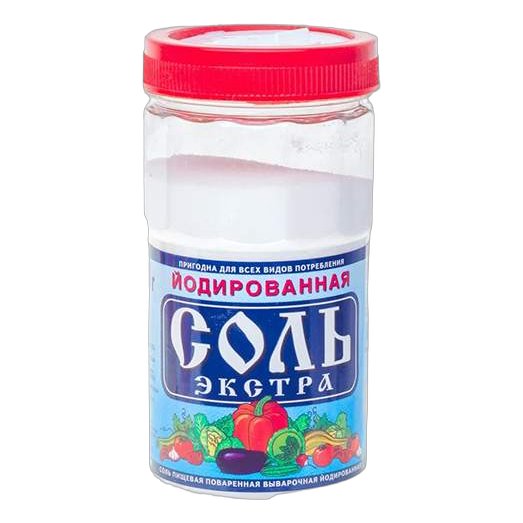 Соль Монарх экстра йодированная 550г
