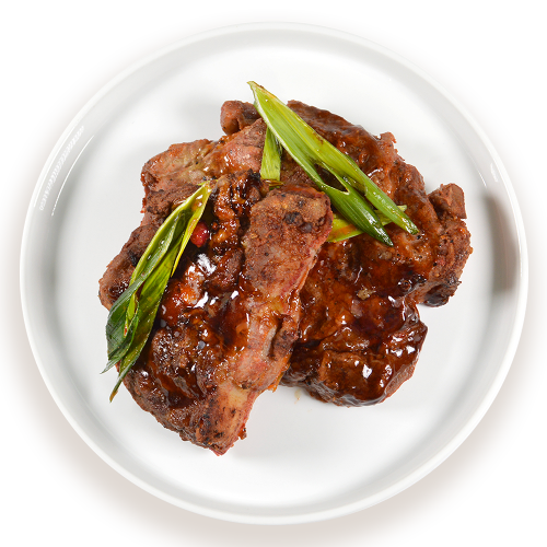 00254214_Свинина-стейк-барбекю-жареный-кг-Гурман