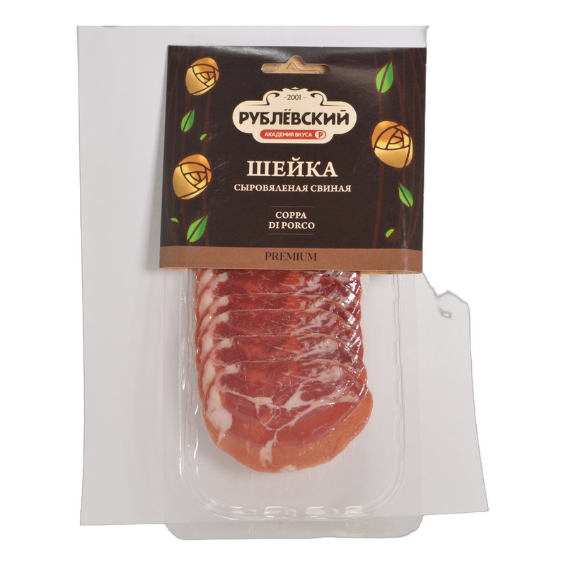 Шейка Рублевский нарезка с/в 70г