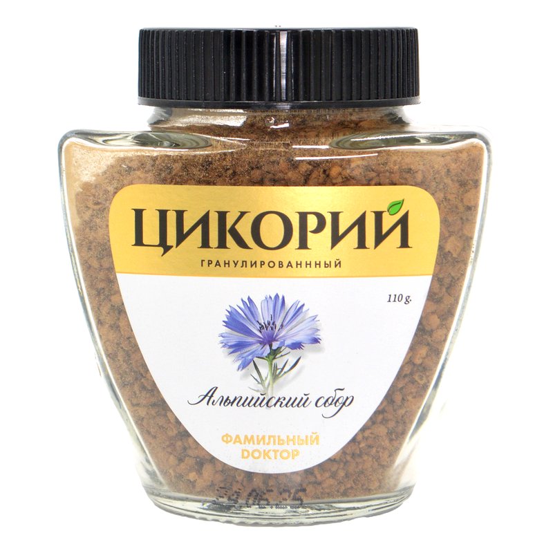 Цикорий Фамильный Доктор растворимый Альпийский сбор ж/б 110г