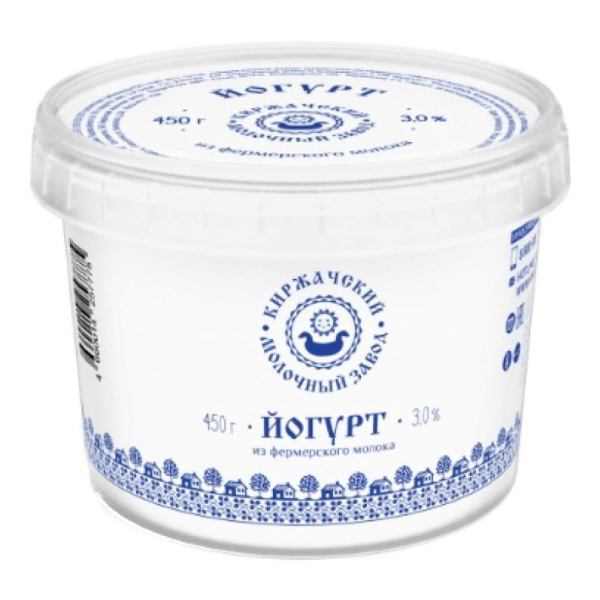 Йогурт Киржачский МЗ 3,0% 450г