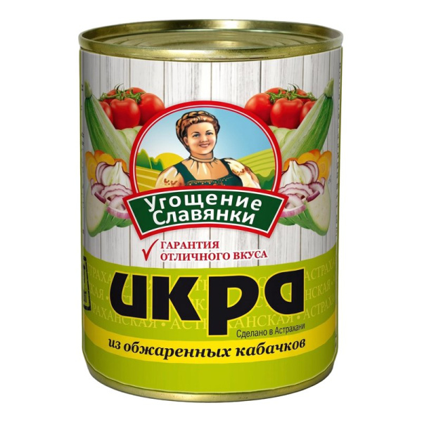 Икра Угощение Славянки из кабачков 360г ж/б