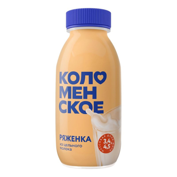 Ряженка Коломенская 3,4% -4,5% 260мл