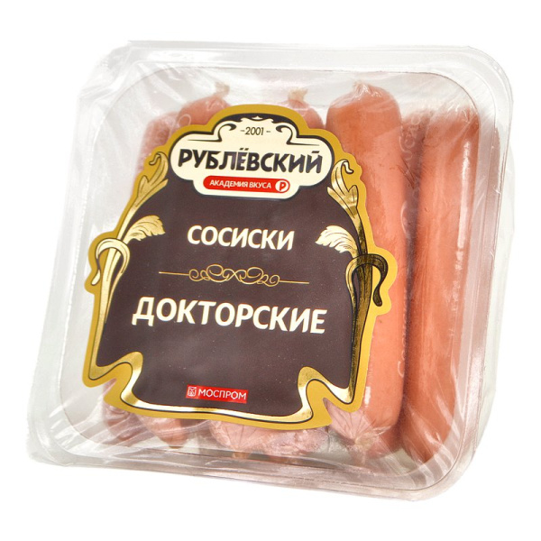 Сосиски Рублевский Докторские 430г