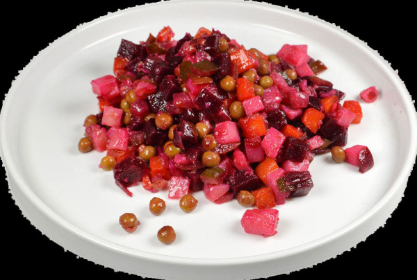 Винегрет овощной с солеными огурцами "Лотос Гурман"