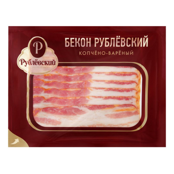 Бекон Рублевский с/к в/у 150г