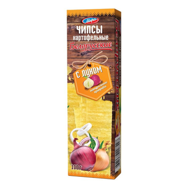 Чипсы Мира Белорусские картофельные с луком 100г