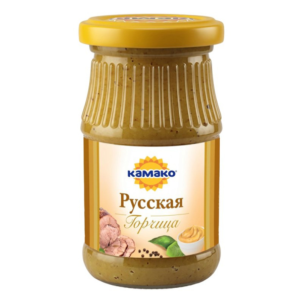 Горчица Камако Русская 170г ст/б