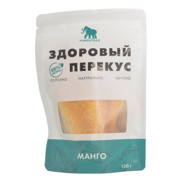 Манго Мамонтофф сушеный 150г