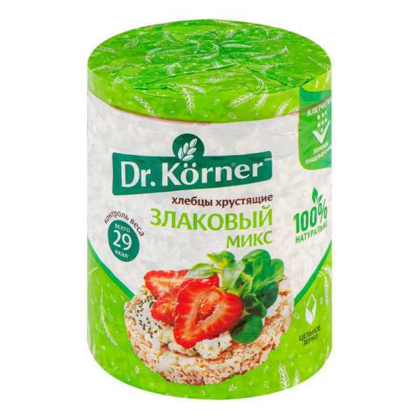 Хлебцы Dr.Korner Злаковый Микс 90г
