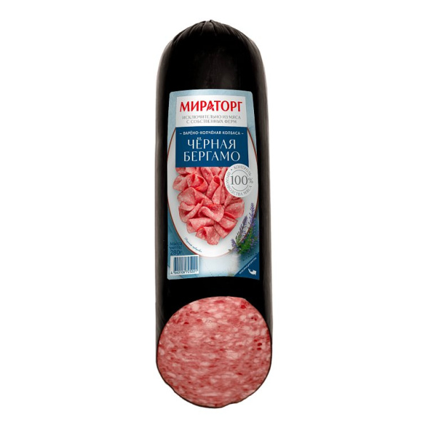 Колбаса Мираторг Черная бергамо в/к 280г