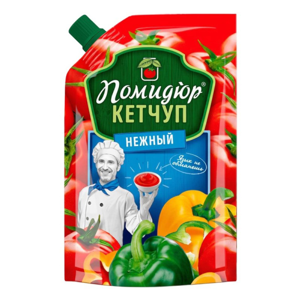 Кетчуп Помидюр Нежный 270г дой пак