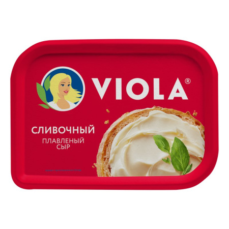 Сыр Виола плавленый сливочный 50% 200г