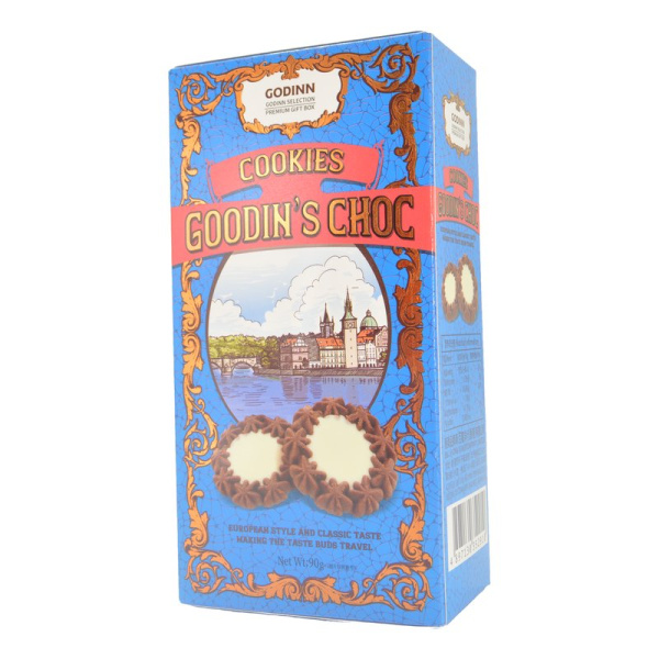 Печенье Goodin`s Choc сдобное c какао 90г