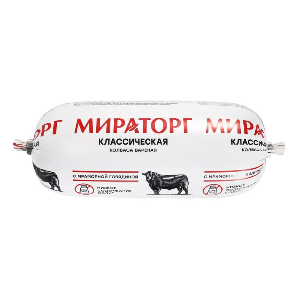 Колбаса Мираторг классическая 470г