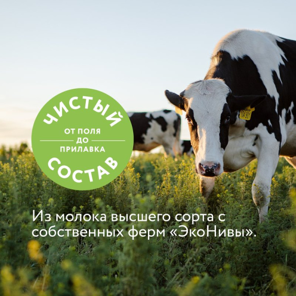 Биойогурт Эконива клубника-банан 2,8% 125г