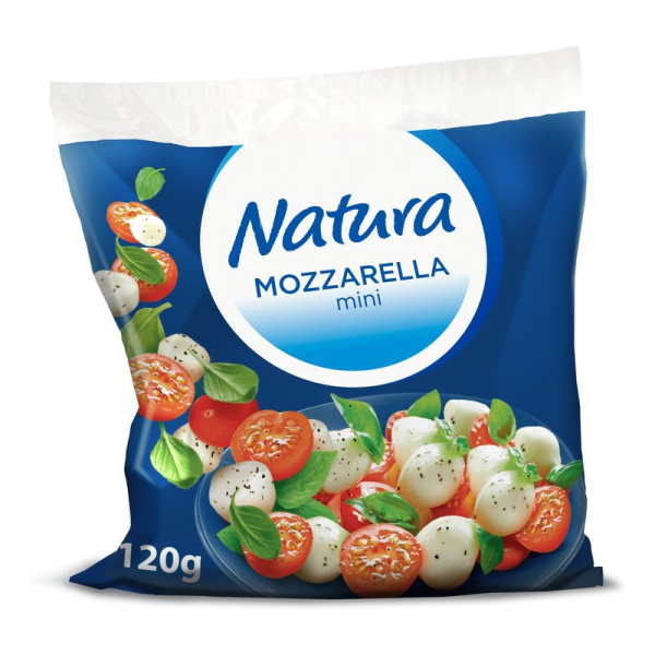 Сыр Натура Моцарелла мини 45% 120г