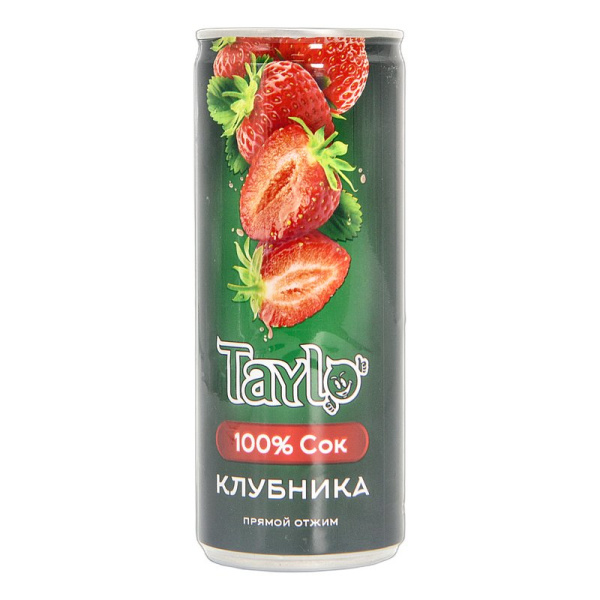 Сок Тайло клубника 0,25л ж/б