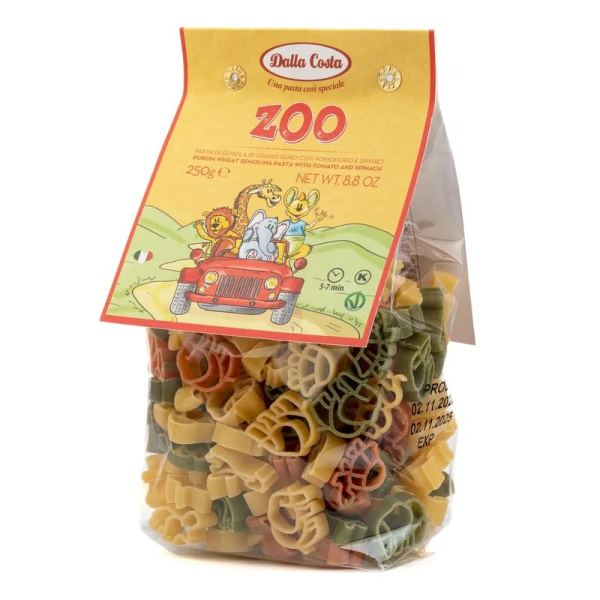Макароны Далла коста фигурные Дисней Зоопарк 250г