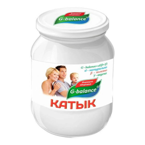 Продукт кисломолочный G-Баланс Катык 6% 500г ст/б
