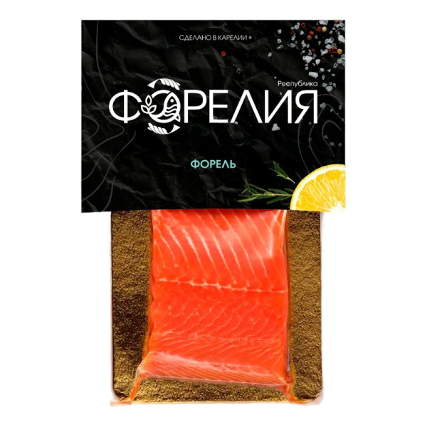 Форель Форелия кусок с/с в/у 200г